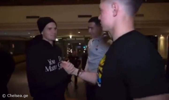 VIDEO: მუდრიკის ხუმრობა - რა თქვა მიხაილომ ძველ თანაგუნდელებთან დამშვიდობებისას