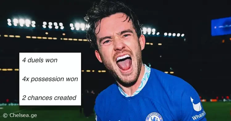 ჩილუელი "დორტმუნდის" წინააღმდეგ - ბენის ბრწყინვალე პერფორმანსი ციფრებში