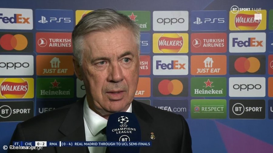 "ამან ცოტა დაგვაბნია” - ანჩელოტის კომენტარი “ჩელსისთან” მატჩის შემდეგ